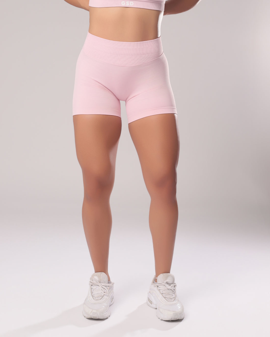 GSD High Rise Short - Baby Pink