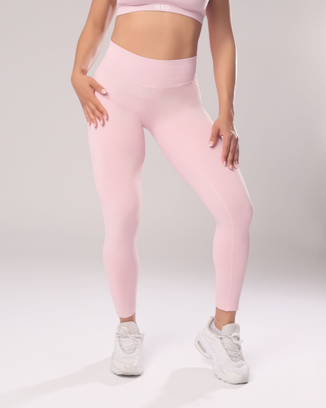 GSD High Rise Legging - Baby Pink